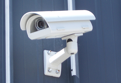 Safe and secure storage with CCTV